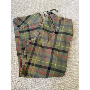 Polo Ralph Lauren Vinatge green plaid flannel lounge pants men’s M